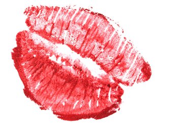 güzel kırmızı dudaklar.