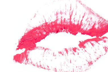 güzel kırmızı dudaklar.