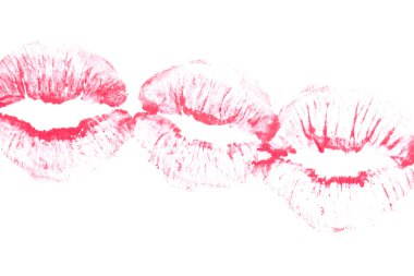 güzel kırmızı dudaklar.