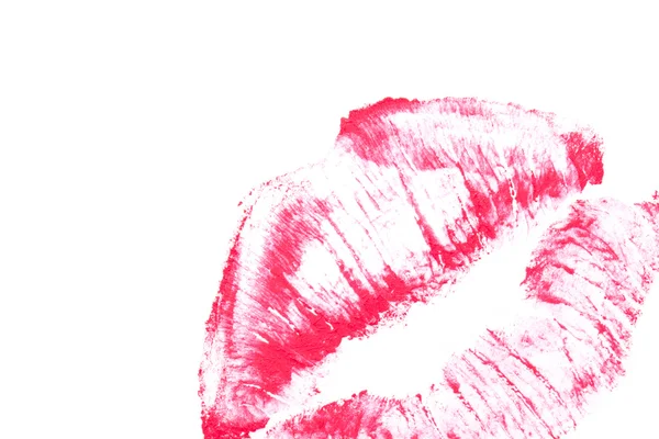 Красиві червоні губи . — стокове фото