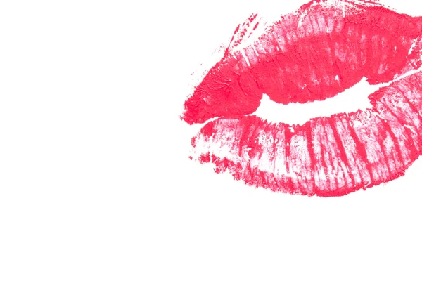 Hermosos labios rojos . — Foto de Stock