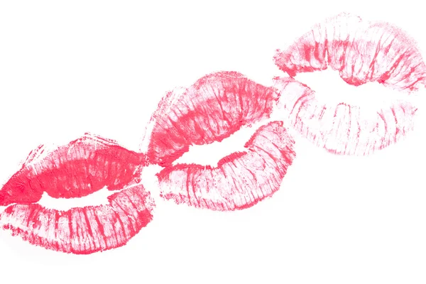 Belles lèvres rouges . — Photo