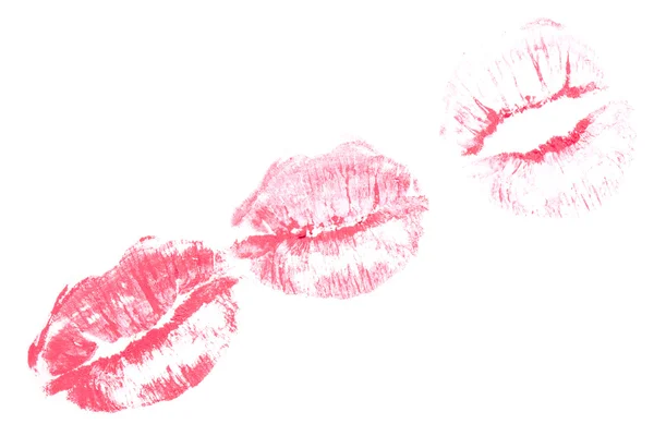 Hermosos labios rojos . — Foto de Stock