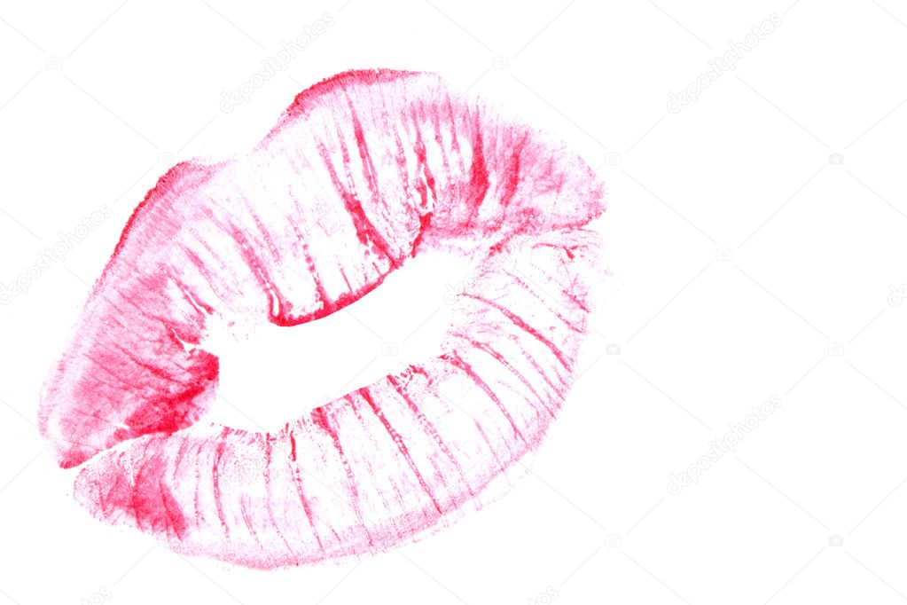 Beautiful red lips.