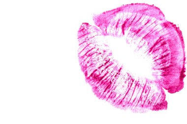 Güzel mor dudaklar.