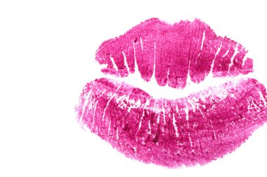 Güzel mor dudaklar.