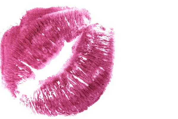 美丽的紫色嘴唇. — 图库照片