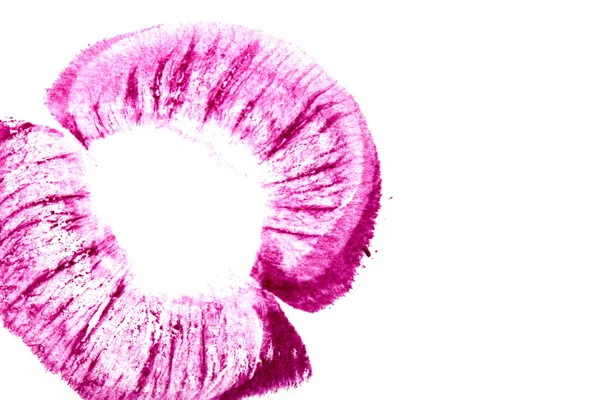 Gyönyörű lila ajkak. — Stock Fotó