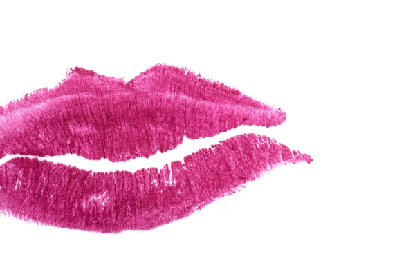Schöne lila Lippen. — Stockfoto