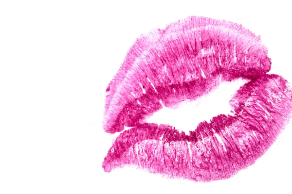 아름 다운 보라색 입술. — 스톡 사진