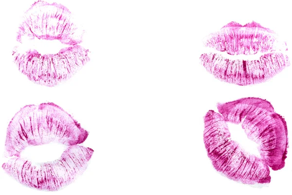 Belles lèvres violettes . — Photo