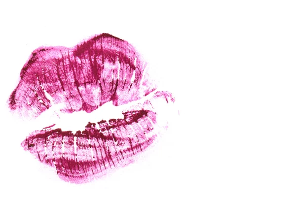 Beautiful purple lips. — Stock Photo, Image