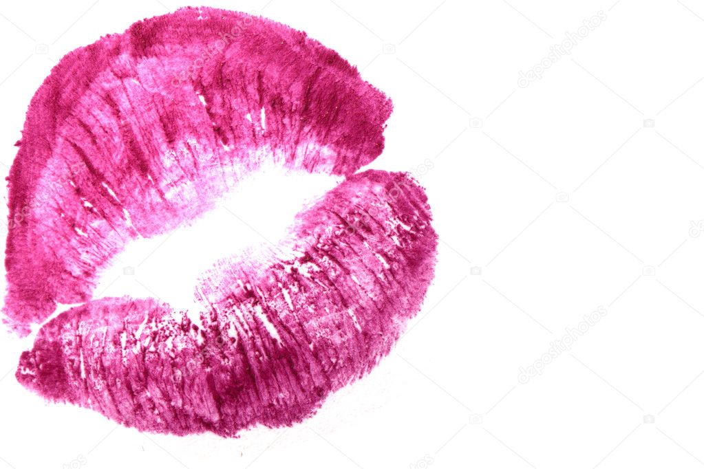 Beautiful purple lips.