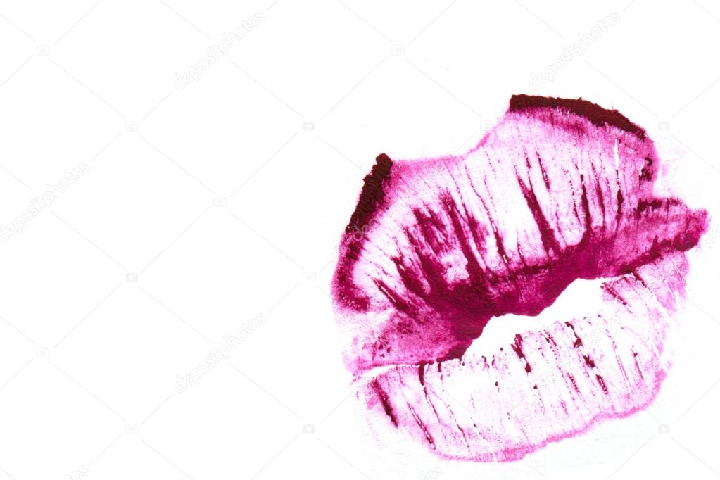 Beautiful purple lips.