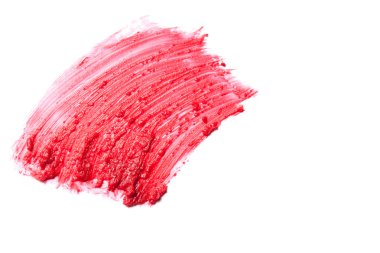 beyaz izole kırmızı ruj inme (örnek)