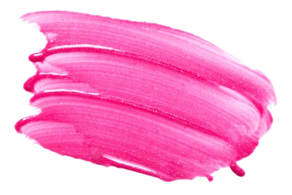 Schöner rosa Lipgloss — Stockfoto