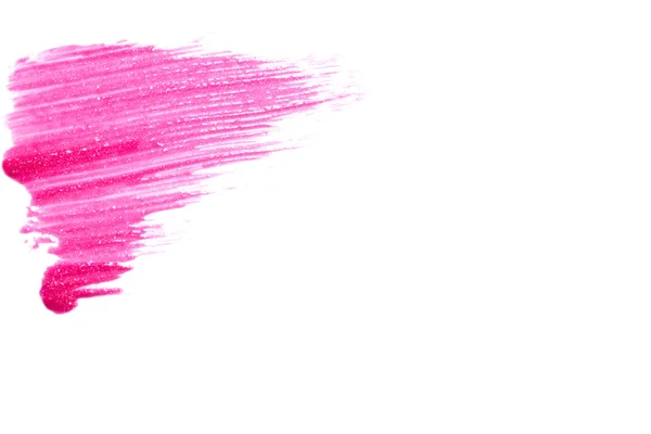 Gyönyörű rózsaszín szájfény — Stock Fotó