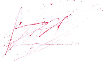 Beyaz bir arka plan üzerine sprey boya.