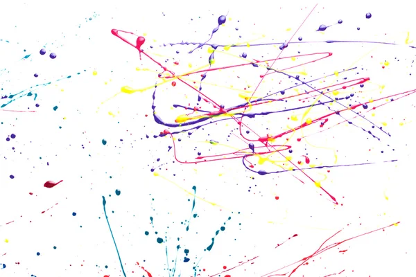 Beyaz bir arka plan üzerine sprey boya.