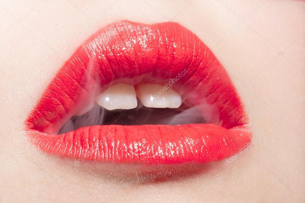 Very beautiful lips. Stock Photo by ©SergeyTay 114199964