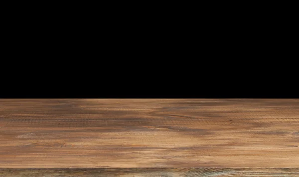 A táj gyönyörű fából készült asztal. — Stock Fotó