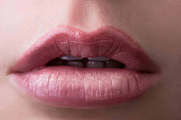 Labios rojos — Foto de Stock