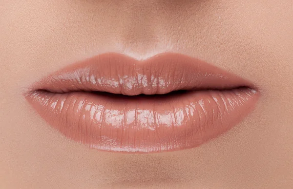 Rote Lippen . — Stockfoto