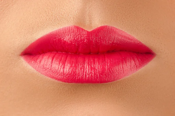 Labios rojos . — Foto de Stock