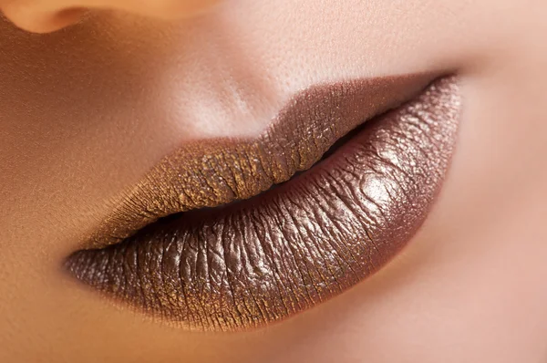 Schöne Lippen. — Stockfoto