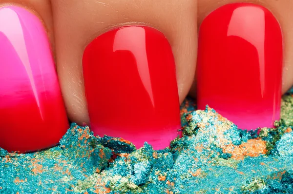 Vackra nagellack. — Stockfoto