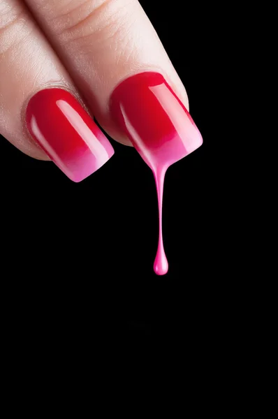 Prachtige nagellak. — Stockfoto