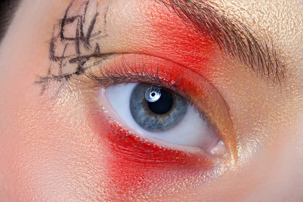 Samurai makeup.