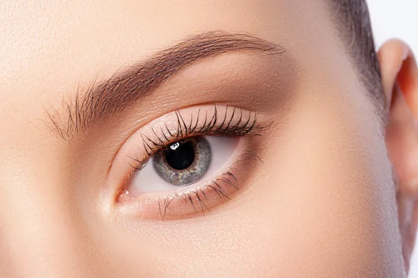 Natural eye makeup — Stock Photo, Image