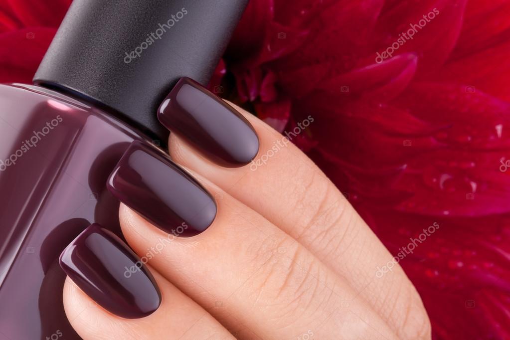 Wine Red Gel nail polish Dark red Glitter Color Aliexpress