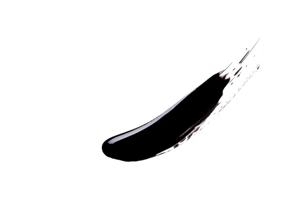 Образец капель лака для ногтей (эмали), выделенный на белом — стоковое фото