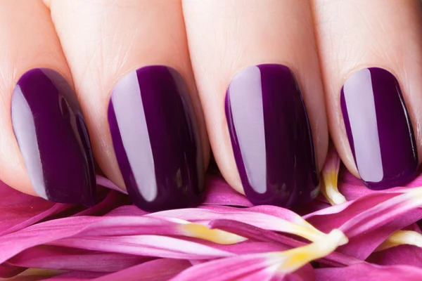 Roter Nagellack. — Stockfoto