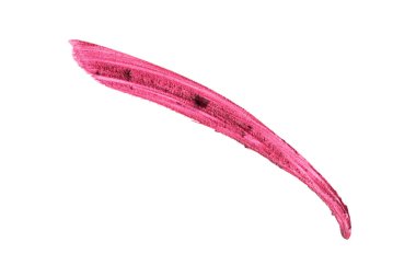 Beyaz zemin üzerine kırmızı örnek makyaj.