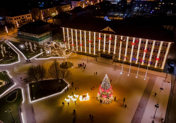 Різдвяне місто в Сірвінтосі (Литва). — стокове фото