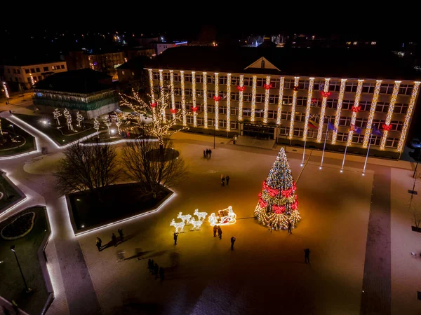 Різдвяне місто в Сірвінтосі (Литва). — стокове фото