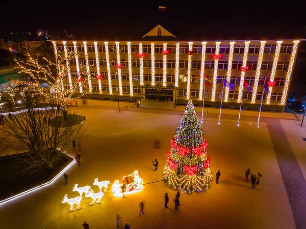 Різдвяне місто в Сірвінтосі (Литва). — стокове фото