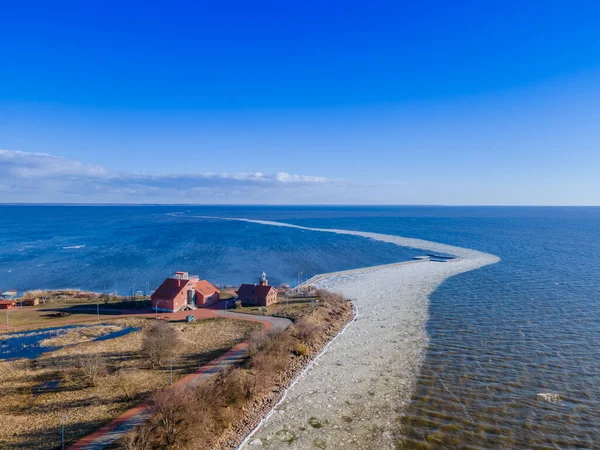 Cabo de Vente - estação orhnithological na lagoa de Curonian, Lituânia — Fotografia de Stock