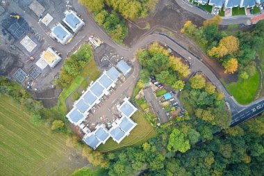 Ev geliştirme inşaatı devam ediyor.