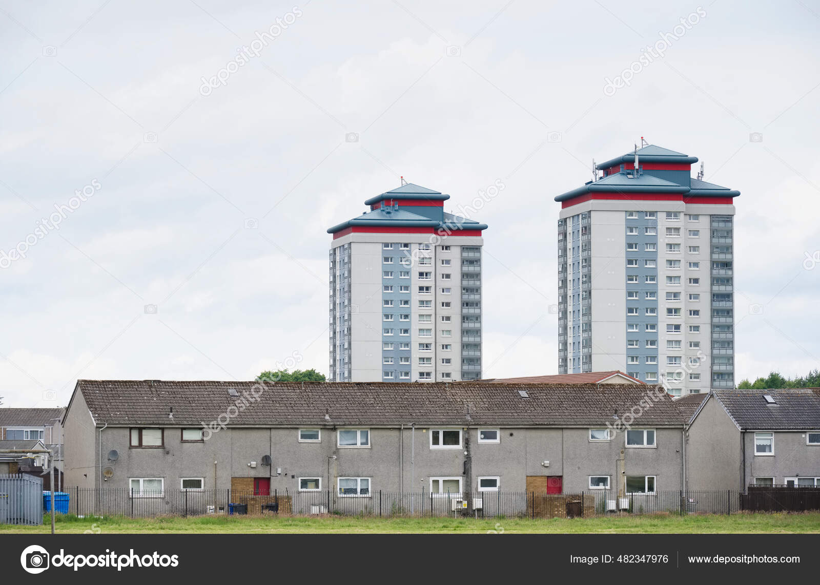 Glasgow council estate