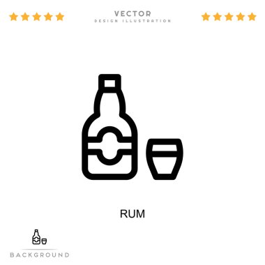 Rom ikonu. Dijital bozulma koleksiyonundan basit bir element. Şablonlar, bilgi grafikleri ve daha fazlası için satır rom simgesi