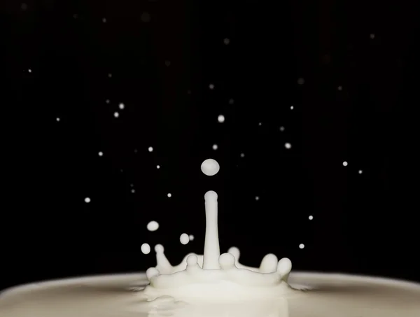 Salpicadura de leche — Foto de Stock