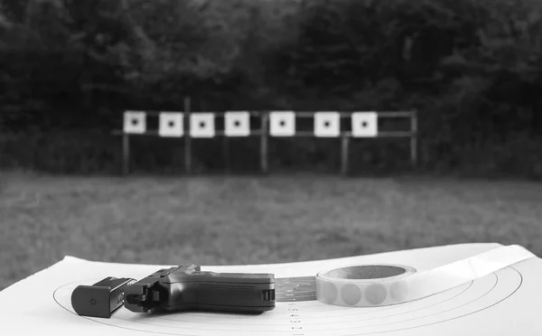 Campo pratica all'aperto — Foto Stock