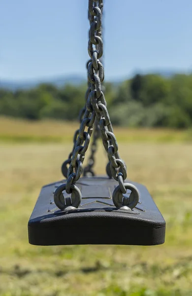 Leeres Schaukelseil — Stockfoto