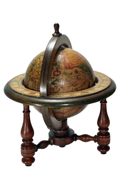 Wooden globe — Stock Photo, Image