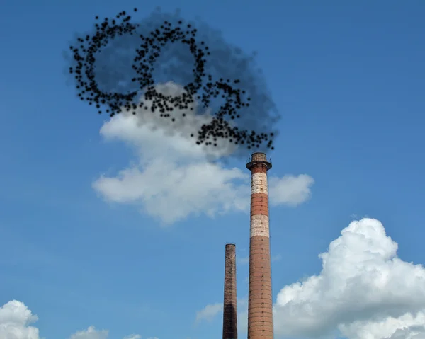 이산화 탄소 — 스톡 사진