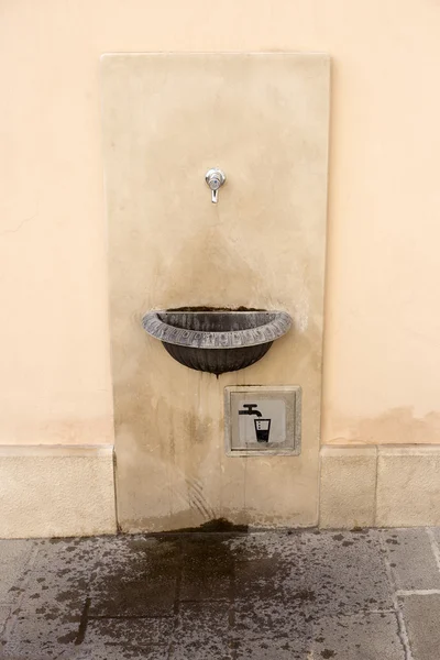 Agua potable pública — Foto de Stock